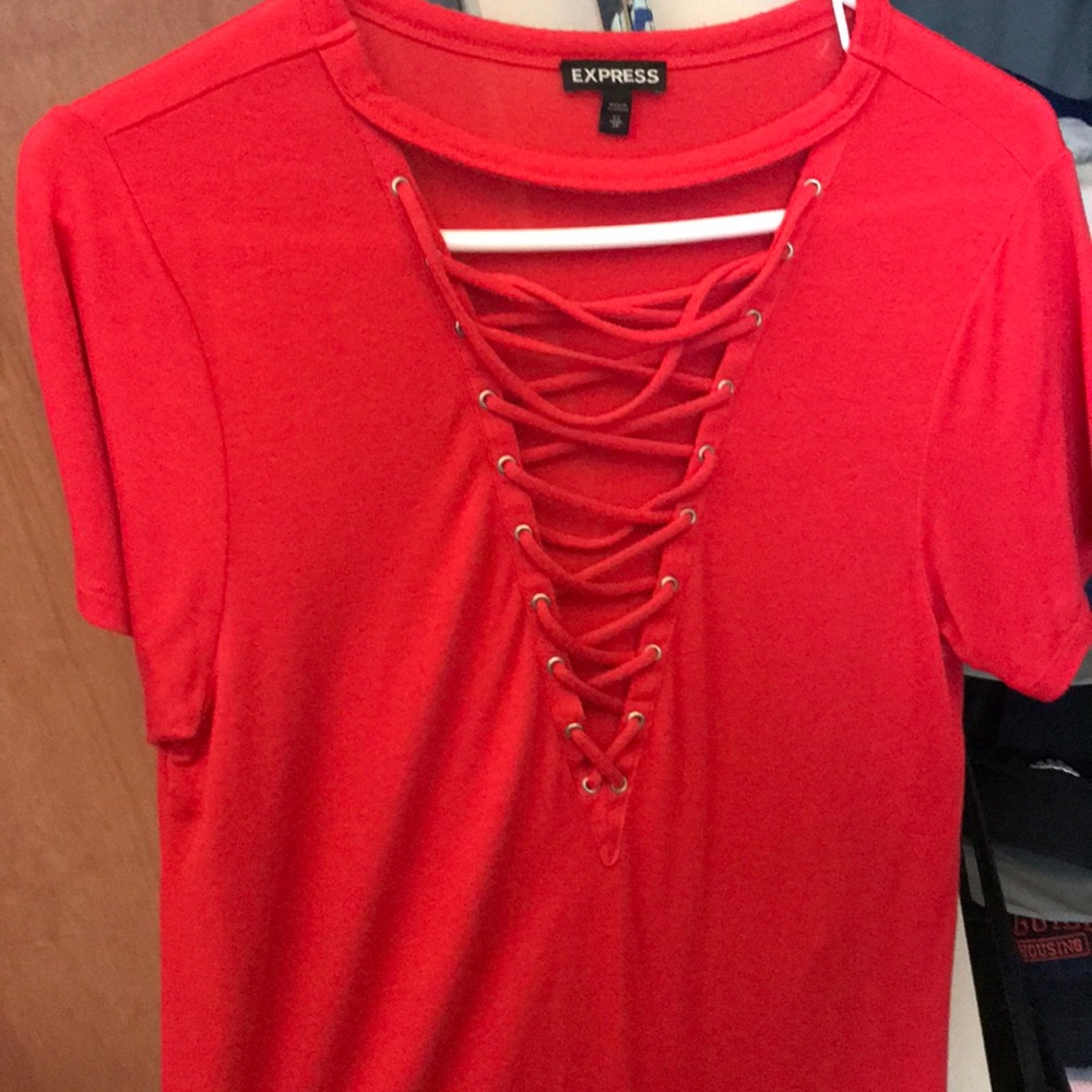 Pink/Red shirt